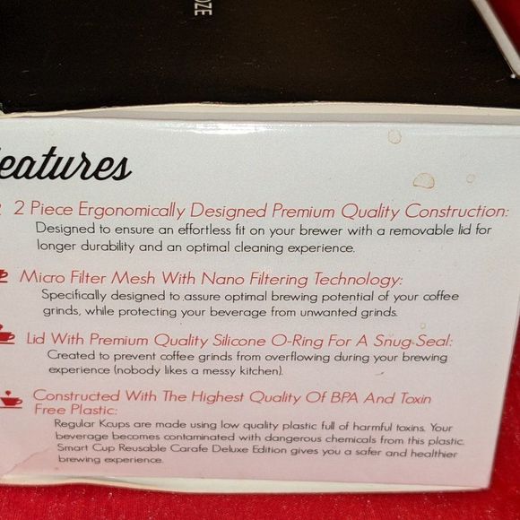 Brewooze Smart Cup Reusable Filter Deluxe Edition💥PRICE DROP💥 - Picture 6 of 7